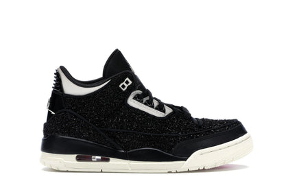 Jordan 3 Retro AWOK Vogue Black (Women's) - authentic Jordan sneakers