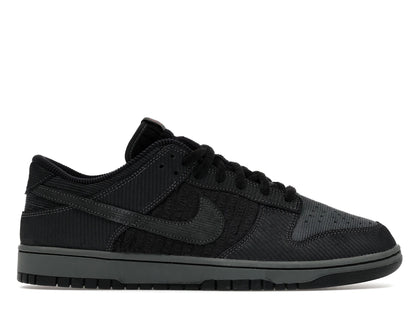Nike Dunk Low Retro Premium Black Corduroy - authentic Nike sneakers
