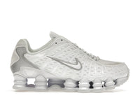 Nike Shox TL Weiß Metallic Silber Max Orange (Damen)