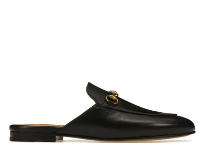 Gucci Princetown Slipper Black Leather - authentic Gucci sneakers