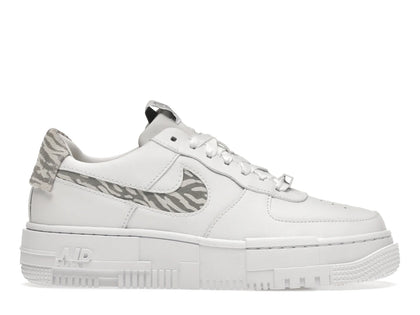 Nike Air Force 1 Low Pixel SE White Zebra (Women's) - authentic Nike sneakers