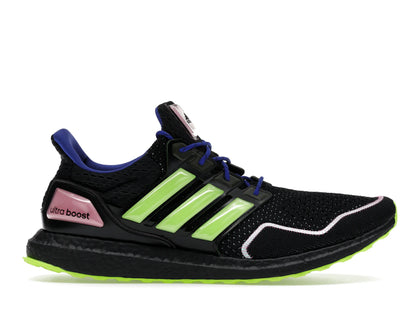 adidas Ultra Boost 1.0 Core Black Lucid Lemon Bliss Pink - authentic adidas sneakers