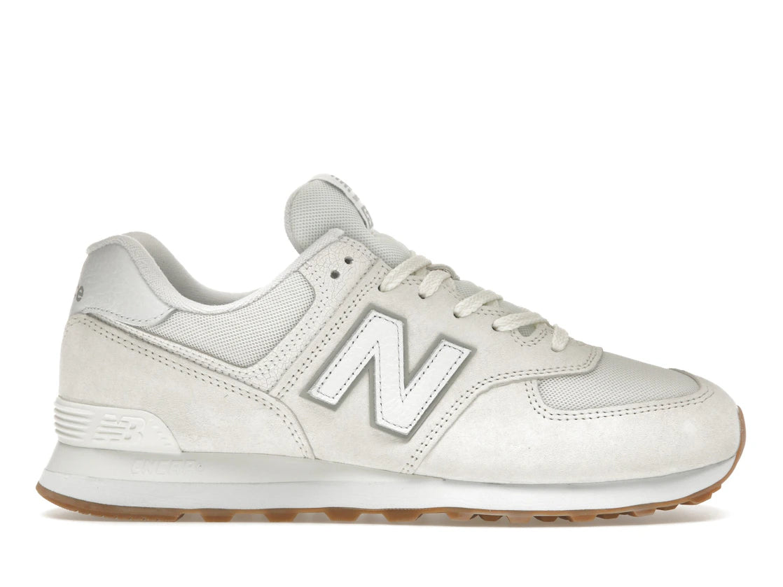 New Balance 574 Sea Salt White Concrete