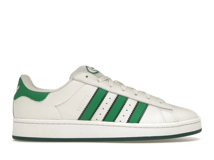 adidas Campus 00s Core White Green - authentic adidas sneakers