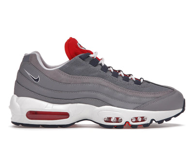 Nike Air Max 95 Grey Navy Crimson