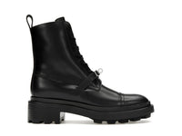 Hermes Funk Ankle Boot Noir Calfskin Leather