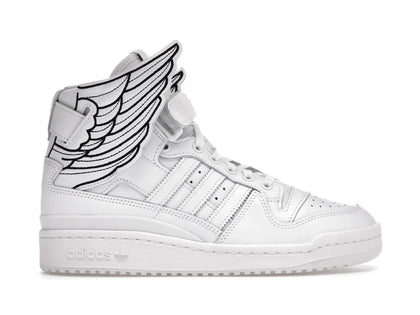 adidas Forum Hi Wings 4.0 Jeremy Scott White Black - authentic adidas sneakers
