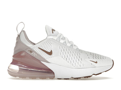 Nike Air Max 270 White Platinum Violet (Women's) - authentic Nike sneakers