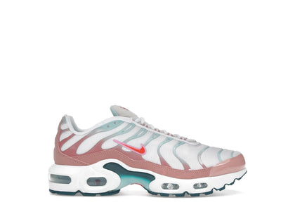 Nike Air Max Plus White Red Stardust Jade Ice Siren Red (GS) - authentic Nike sneakers