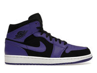 Jordan 1 Mid Black Dark Concord