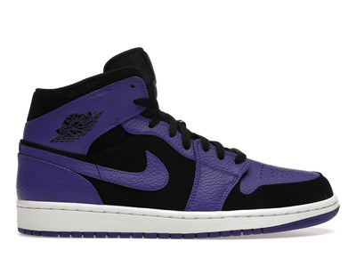 Jordan 1 Mid Black Dark Concord