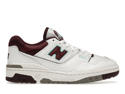 New Balance 550 Burgundy Cyan - authentic New Balance sneakers