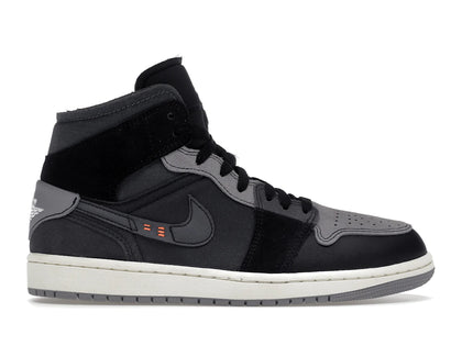 Jordan 1 Mid Craft Inside Out Black - authentic Jordan sneakers
