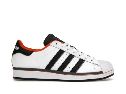 adidas Superstar Cloud White Orange (GS) - authentic adidas sneakers
