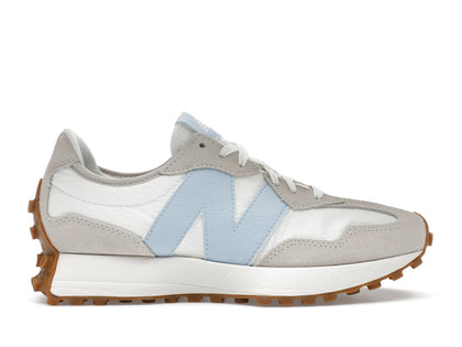 New Balance 327 Timberwolf Sea Salt Light Chrome Blue (Women's) - authentic New Balance sneakers