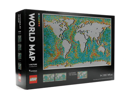 LEGO World Map Set 31203 - authentic LEGO building set