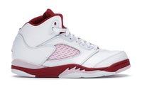 Jordan 5 Retro Weiß Rosa Rot (PS)