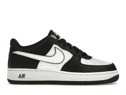 Nike Air Force 1 Low LV8 2 White Swoosh Panda (GS) - authentic Nike sneakers