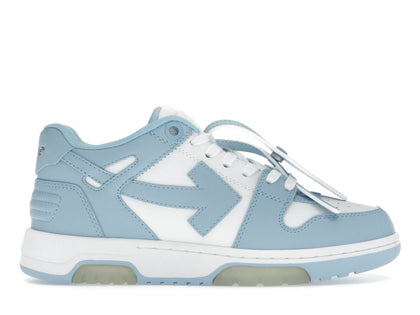 OFF-WHITE Out Of Office OOO Light Blue White (Women's) - authentic OFF-WHITE sneakers