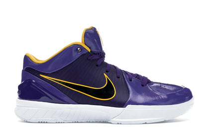 Nike Kobe 4 Protro Undefeated Los Angeles Lakers - authentic Nike sneakers