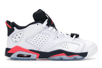 Jordan 6 Retro Low White Infrared 23 Black (GS)