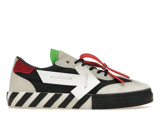 OFF-WHITE Floating Arrow Vulcanized Low Black Green Red - authentic OFF-WHITE sneakers