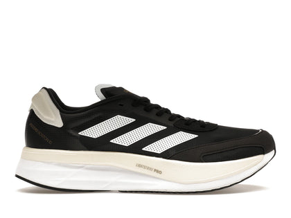 adidas Adizero Boston 10 Black White - authentic adidas sneakers