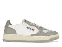 Autry Medalist Leather Low Grey White