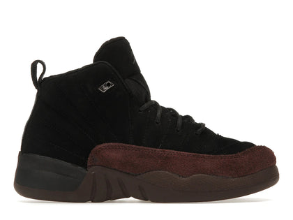 Jordan 12 Retro SP A Ma Maniére Black (PS) - authentic Jordan sneakers