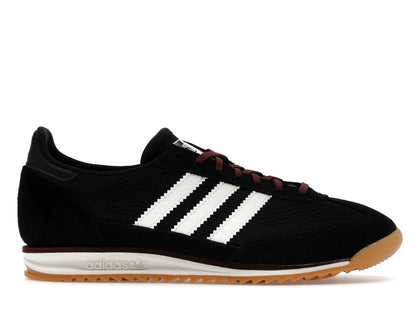 adidas SL 72 OG Core Black Off White Gum (Women's) - authentic adidas sneakers