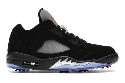Air Jordan 5 Retro Low Golf Black Metallic - authentic Jordan sneakers