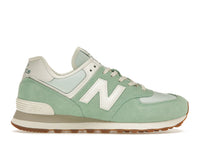 New Balance 574 Turquoise Green White Gum