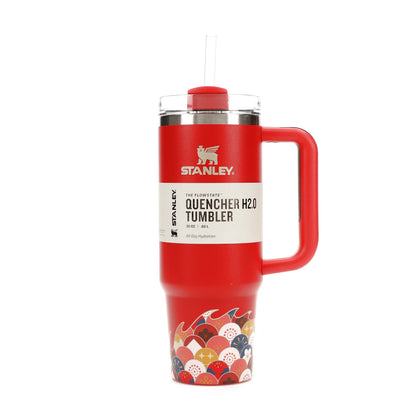Stanley The Lunar New Year Limited Edition Flowstate Quencher 30oz Tumbler Red Dragon - authentic Stanley product