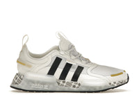 adidas NMD R1 V3 White Black Gold Tartan Trefoil