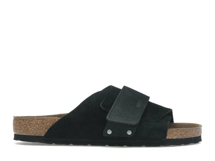 Birkenstock Kyoto Nubuck Suede Black - authentic Birkenstock sneakers
