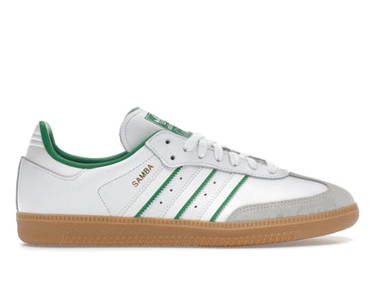 adidas Samba OG Crystal White Green - authentic adidas sneakers