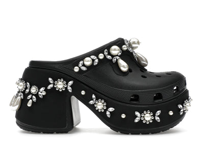 Crocs Siren Clog Simone Rocha Spiked Black