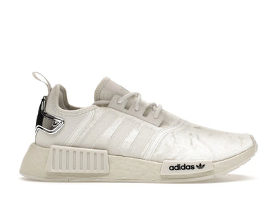 adidas NMD R1 Velour White Silver (Women's)