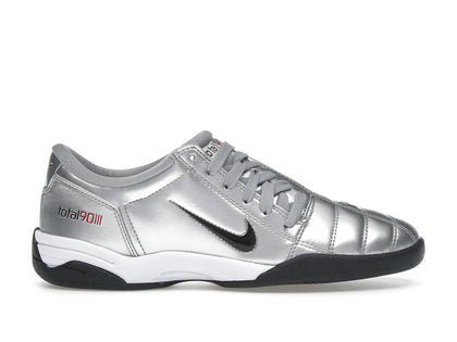 Nike Total 90 3 Metallic Silver Black (Women's) - authentic Nike sneakers