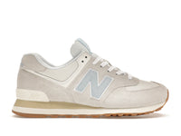 New Balance 574 Beige Ecru Blue Angora (Damen)