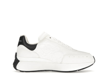 Alexander McQueen Sprint Runner White Black (Women's) - authentic Alexander McQueen sneakers