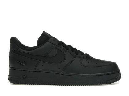 Nike Air Force 1 Low SE Triple Black Ripstop - authentic Nike sneakers