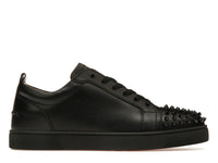 Christian Louboutin Louis Junior Spikes Flat Black