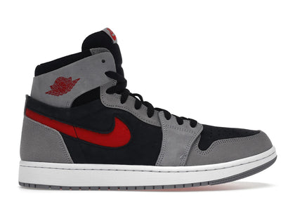 Jordan 1 High Zoom Air CMFT 2 Black Fire Red Cement - authentic Jordan sneakers