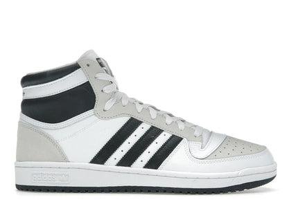 adidas Top Ten Hi White Black Taupe - authentic adidas sneakers