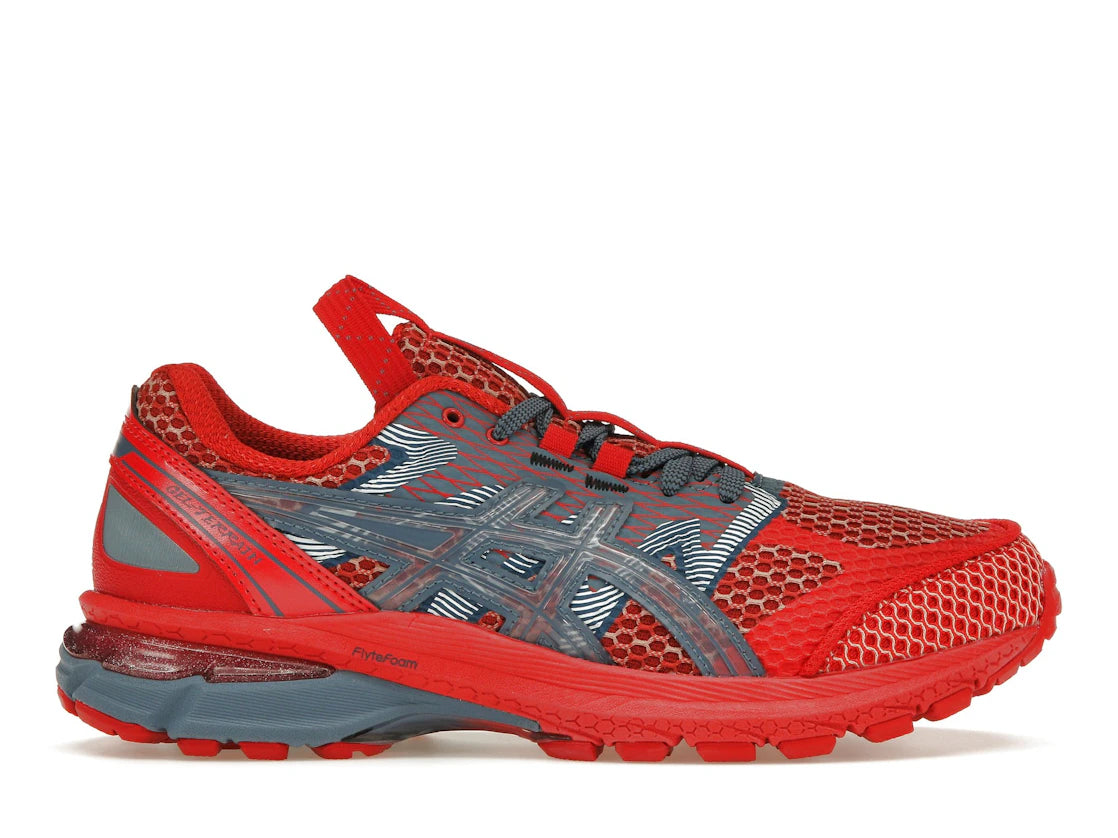 ASICS US4-S Gel-Terrain Kiko Kostadinov Classic Red Wood Crepe - vue 360