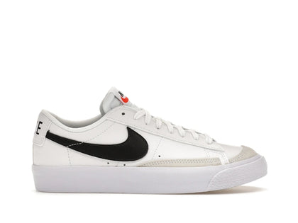 Nike Blazer Low '77 White Total Orange Black - authentic Nike sneakers