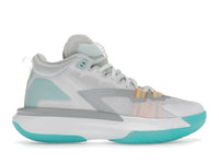 Jordan Zion 1 White Dynamic Turquoise
