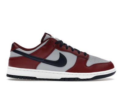 Nike Dunk Low Retro Wolf Grey Obsidian Dark Team Red