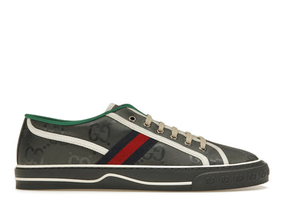 Gucci Off The Grid Tennis 1977 Low ECONYL Dark Grey GG Blue Red White